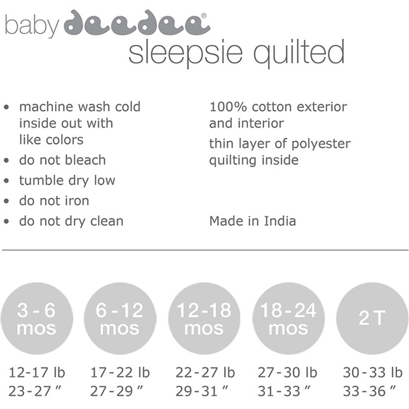 Quilted Onesie 3-6M - Picture 4 of 6